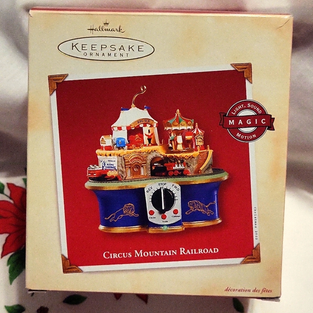 "Circus Mountain Railroad" Christmas Ornament